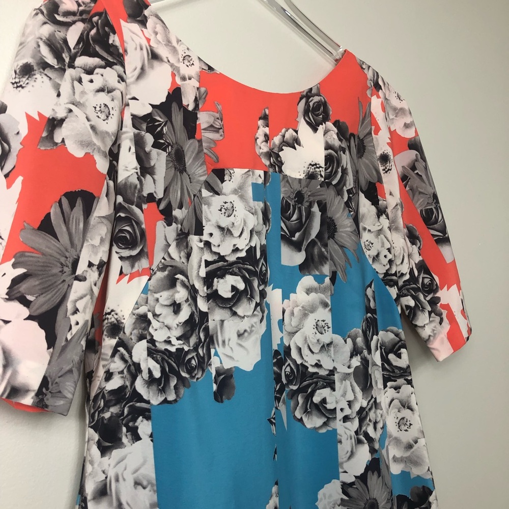 Anthro Yoama Baraschi Printed Floral Tunic Dress - Picture 3 of 8